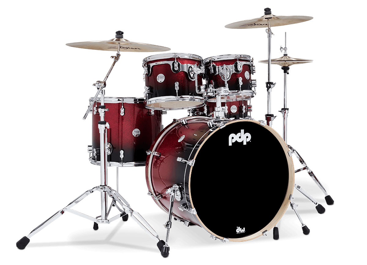 PDP BY DW STAGE 22 CONCEPT MAPLE RED TO BLACK FADE