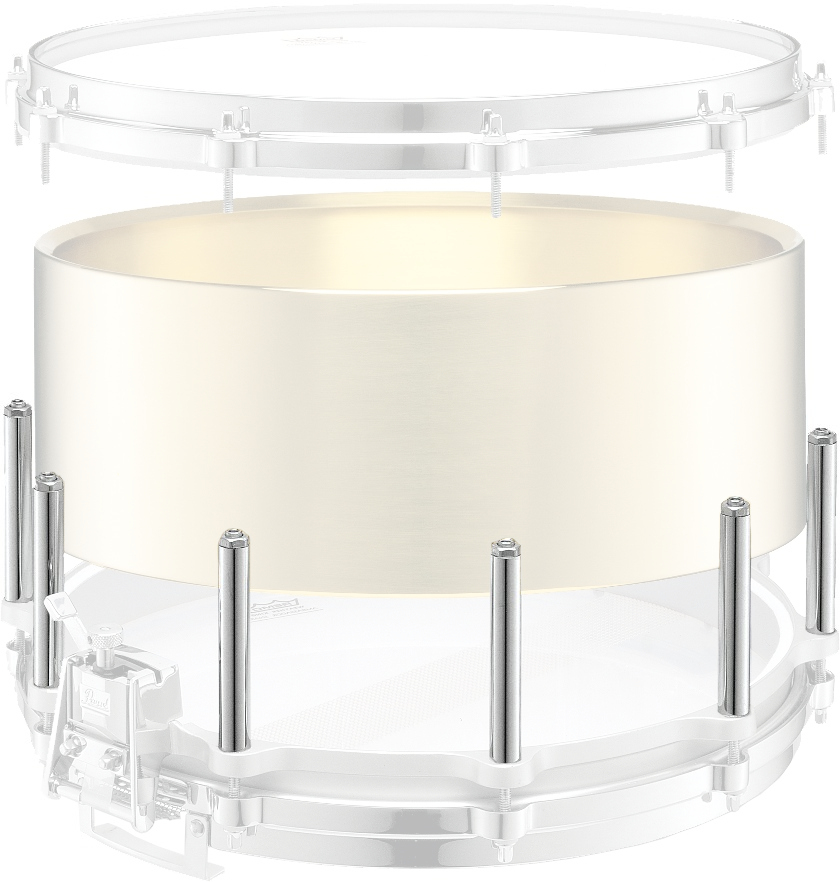 PEARL DRUMS HARDWARE 10 Tubes Pour Pour FREE-floating - Profondeur 6.5