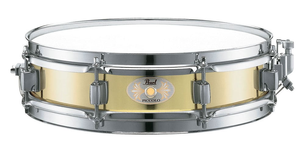 PEARL DRUMS CO PICCOLO 13 X 3 - BRASS