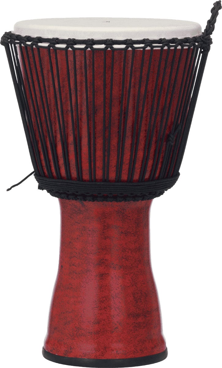 Pearl Drums Pbjvr14-699 Djembe Rope Tuned Molten Scarlet 14