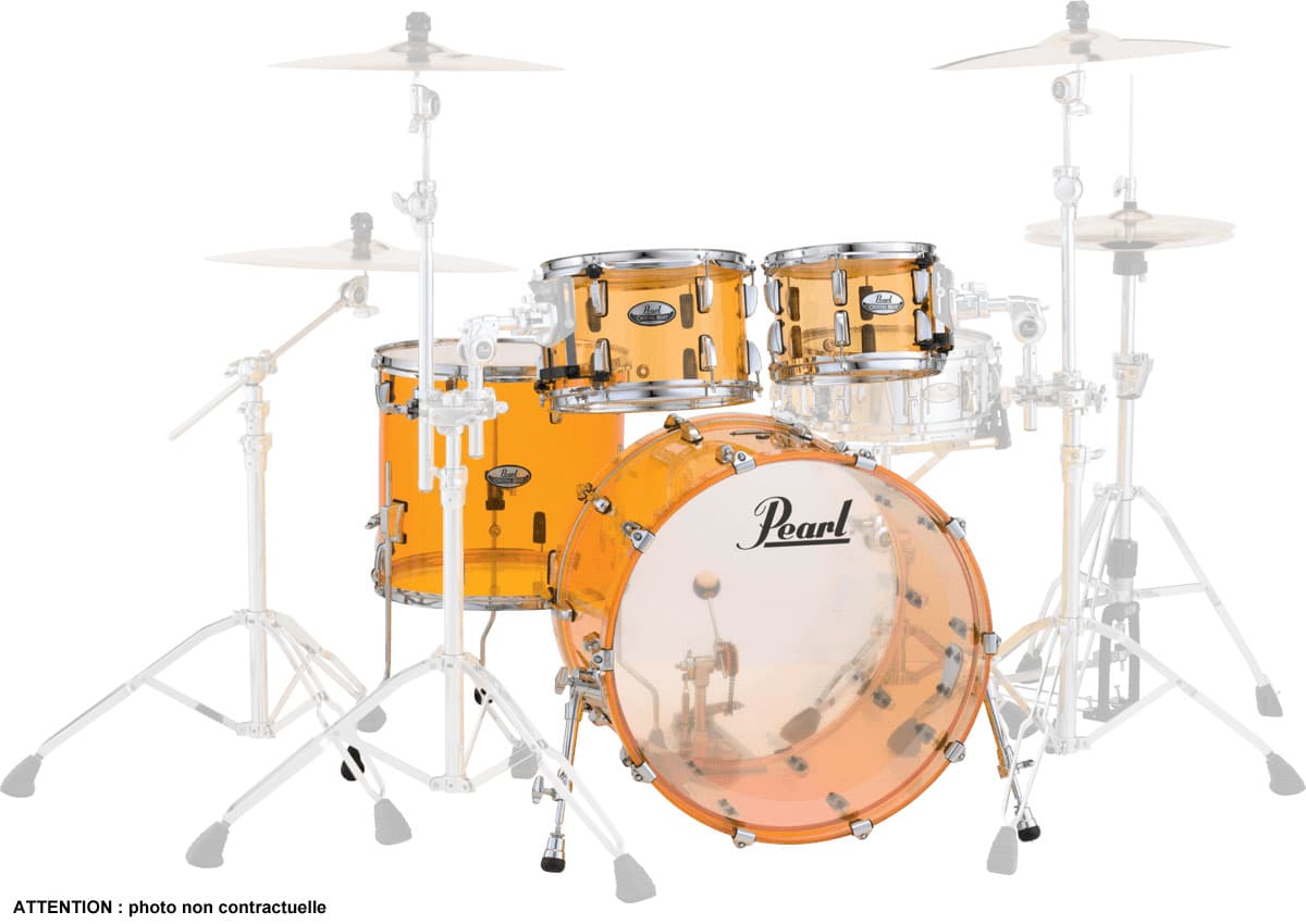 PEARL DRUMS CRYSTAL BEAT FUSION 20 - TANGERINE GLASS