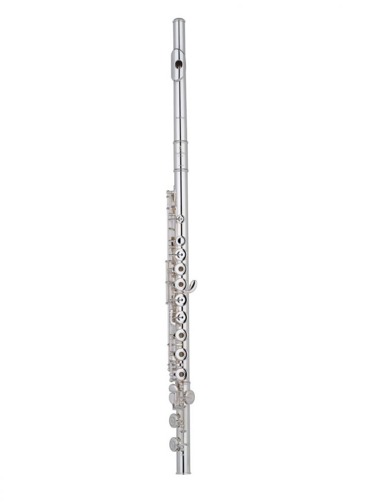 PEARL FLUTE B665R - QUANTZ BREZZA + SILVER PLATED MOUTHPIECE (IN-LINE & HOLLOW KEYED)