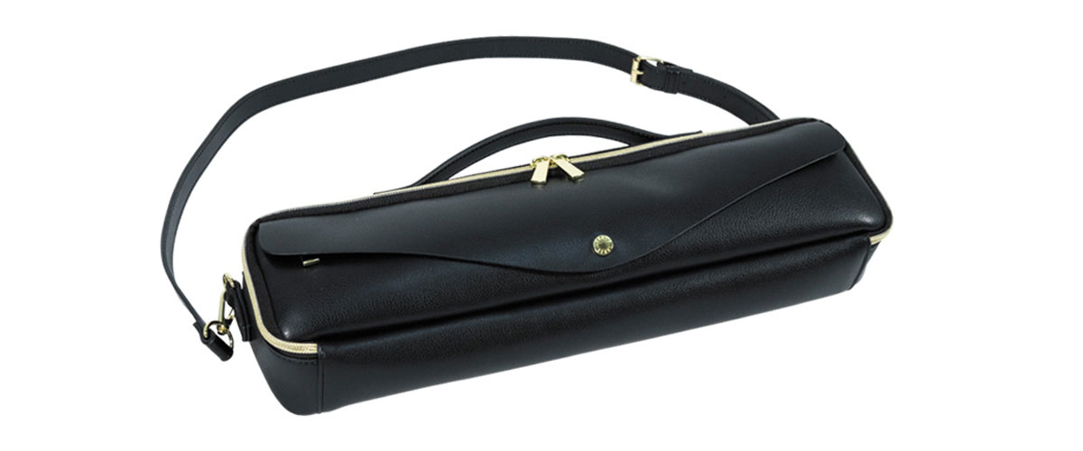 PEARL FLUTE Housse Legato Largo Noire (patte d'Ut/si)