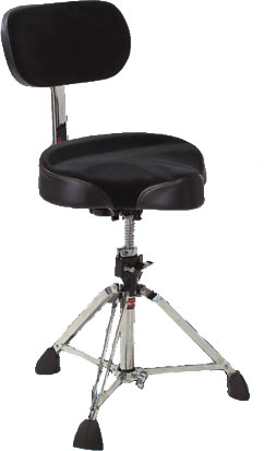 GIBRALTAR 9608MB MOTO-STYLE W/BACKREST THRONE