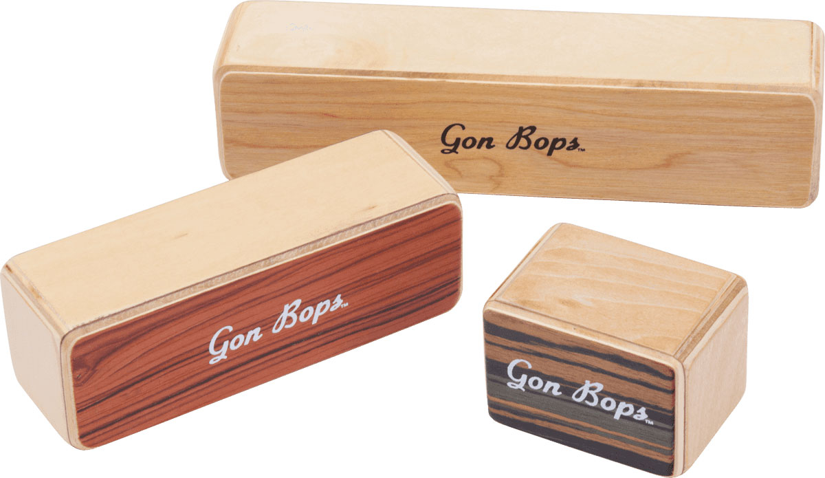 GON BOPS Fiesta Wood Shakers 3 Pack