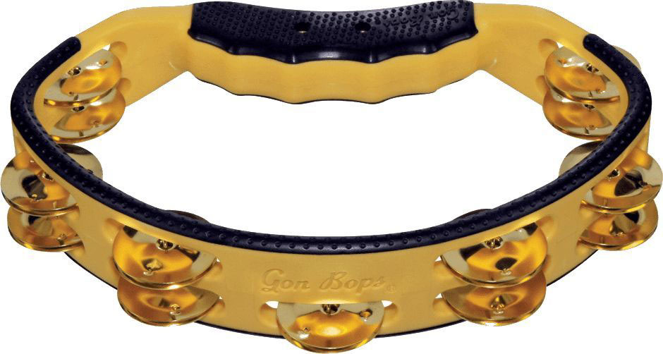 GON BOPS YELLOW TAMBOURINE