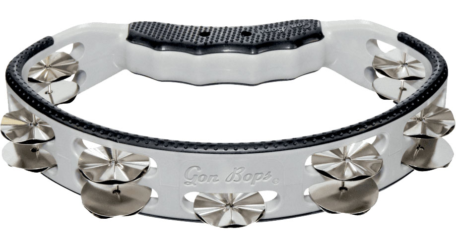 GON BOPS Silver Tambourine Trashy