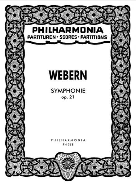 PHILHARMONIA WEBERN ANTON - Symphony op. 21 