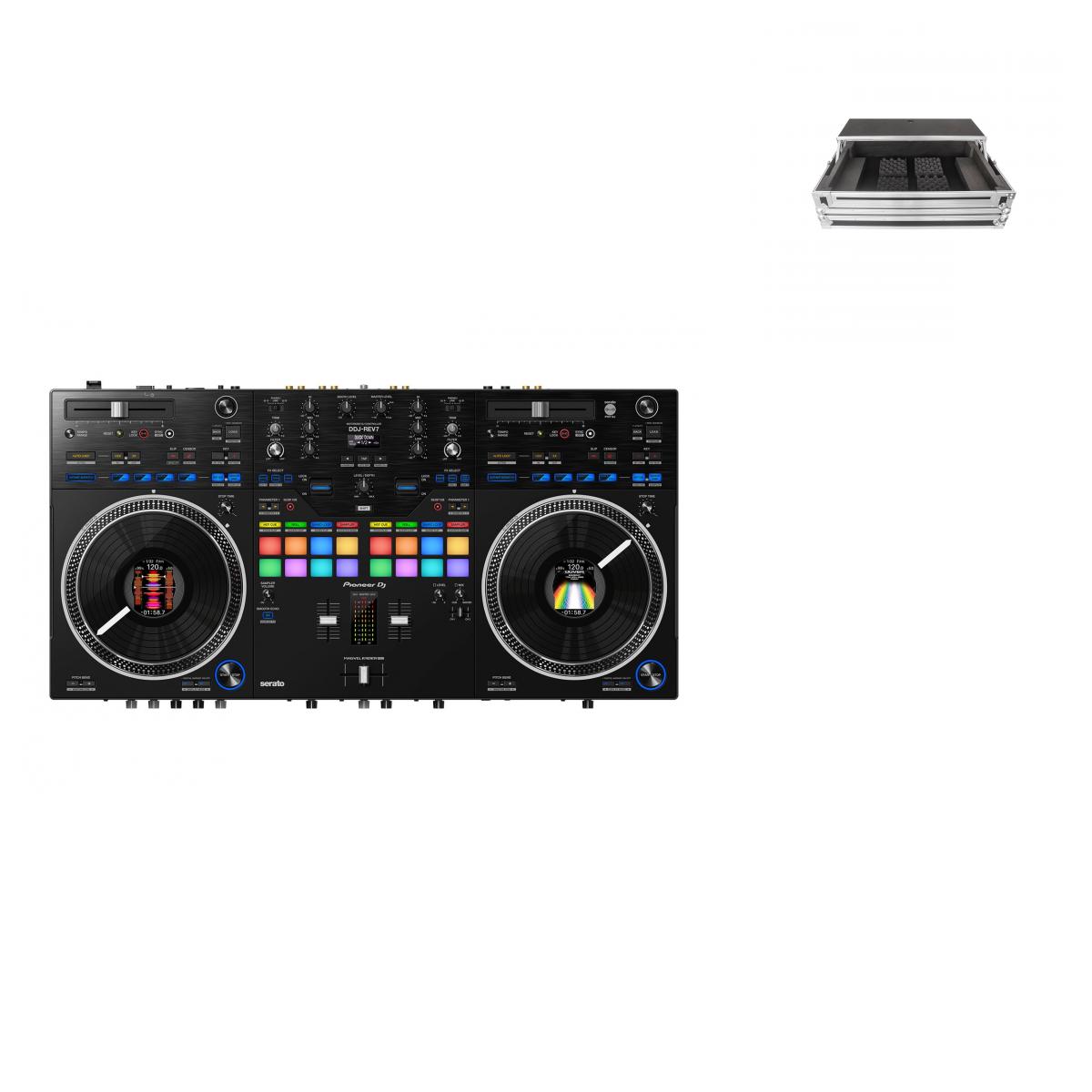 PIONEER DJ Pack DDJ-REV7 + Flightcase