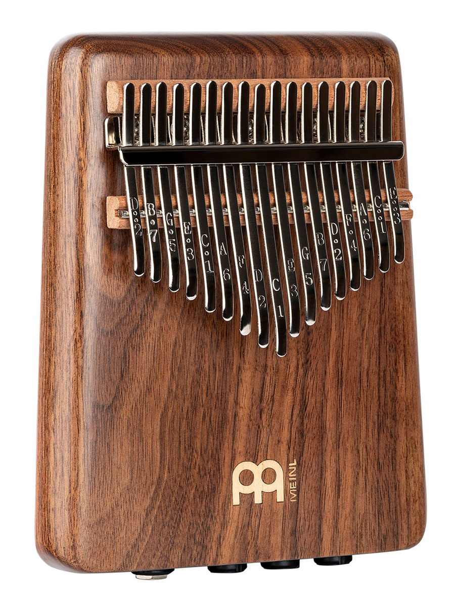 MEINL Kalimba Electro Acoustique 17 Notes - American Walnut