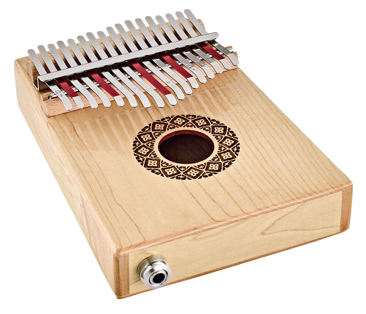 SONIC ENERGY MEINL SONIC ENERGY SOUNDHOLE PICKUP KALIMBA, 17 NOTES, MAPLE