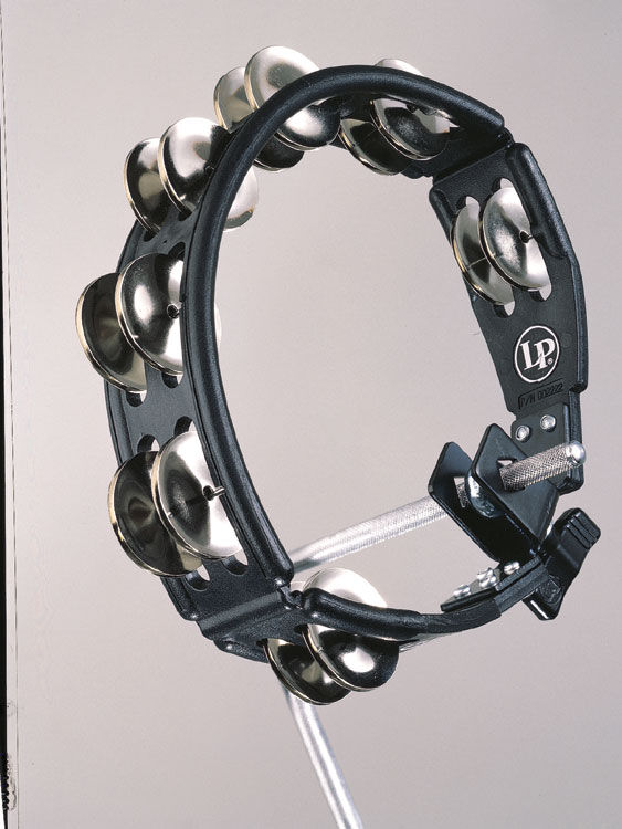 LATIN PERCUSSION LP160 - TAMBOURINE CYCLOP BLACK MOUNTABLE 