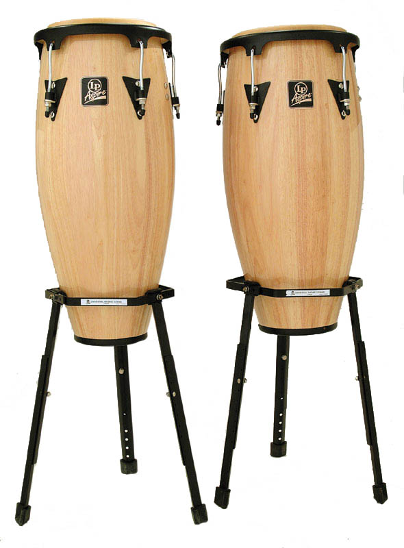 LATIN PERCUSSION LPA647-AW - CONGAS ASPIRE DUO QUINTO & CONGA - NATURAL 