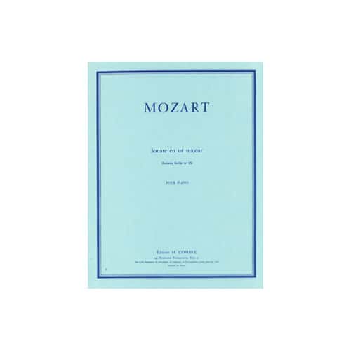 COMBRE MOZART - SONATE FACILE NO.15 EN UT M. - PIANO