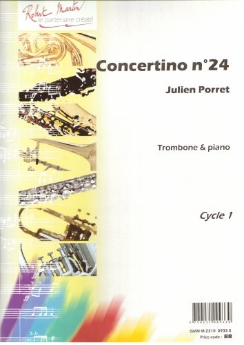 ROBERT MARTIN Porret J. - Concertino N24