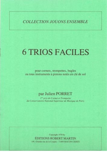 ROBERT MARTIN PORRET J. - SIX TRIOS FACILES