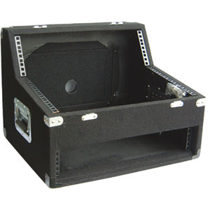 POWER ACOUSTICS SONORISATION FLIGHT CASE MOQUETTE 6U+3U