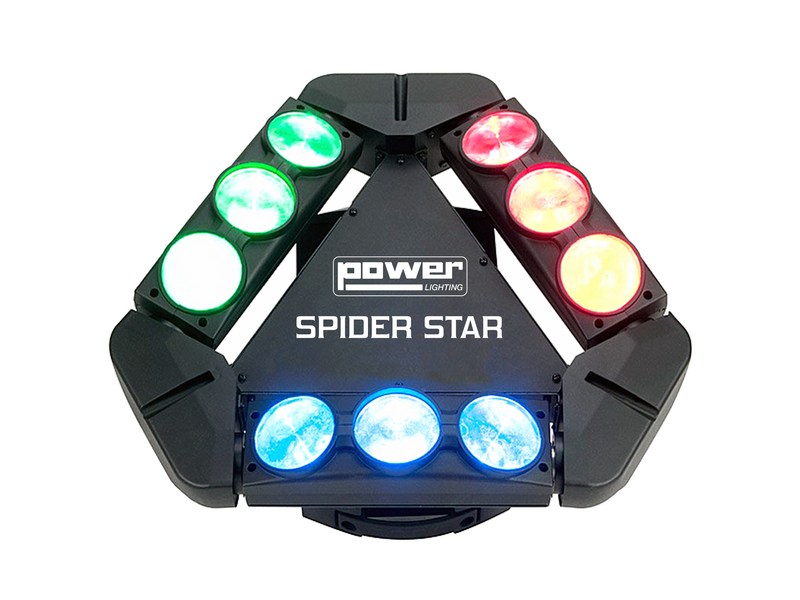 POWER LIGHTING SPIDER STAR
