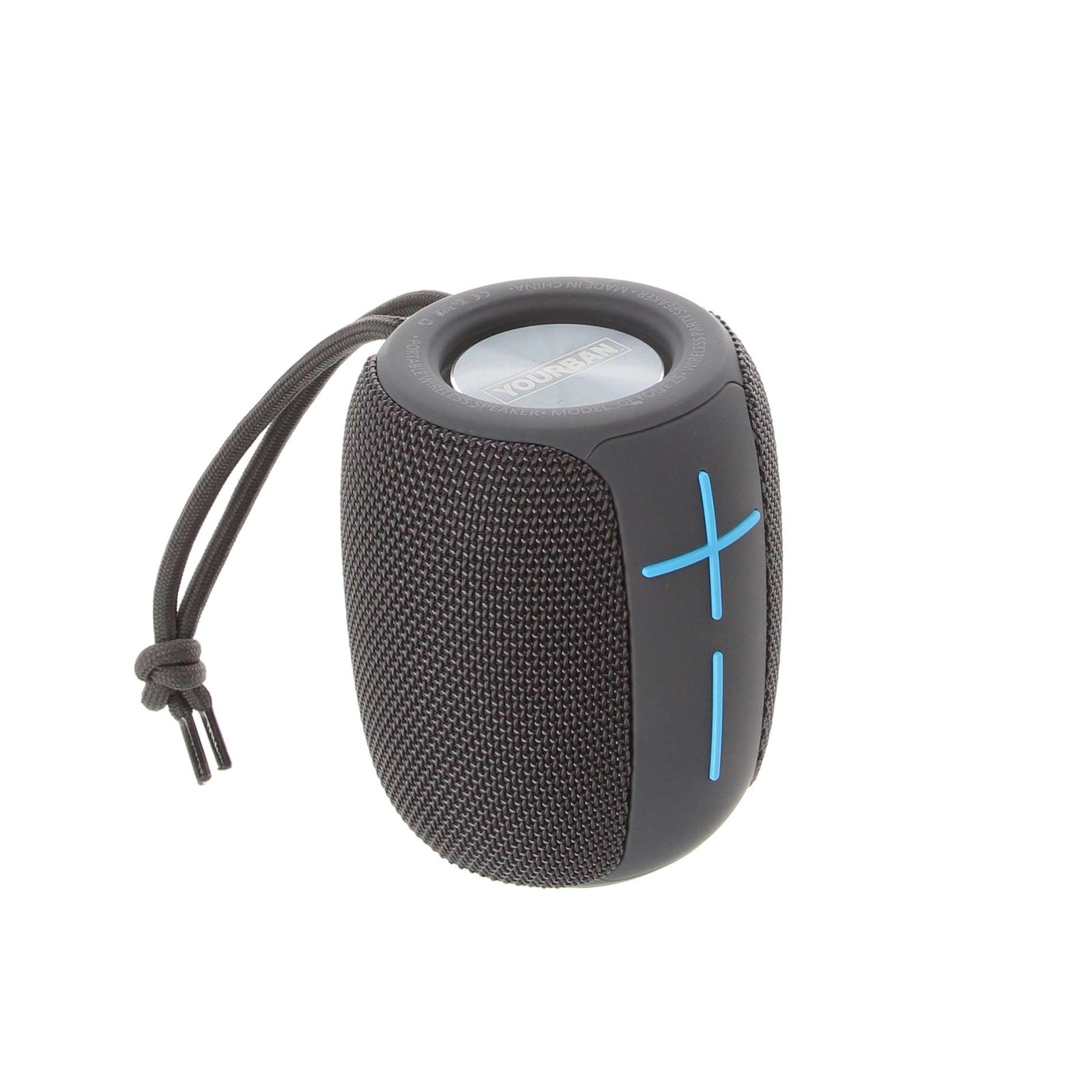 YOURBAN Getone 25 Gris - Enceinte Nomade Bluetooth Compacte Gris