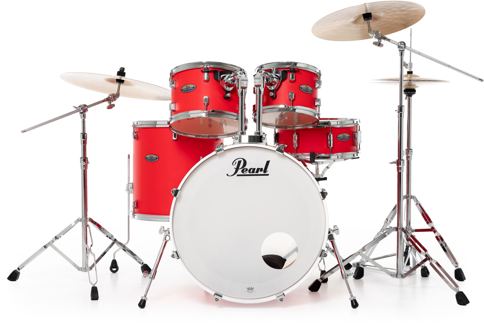 PEARL DRUMS DECADE MAPLE STAGE 22 MATTE RACING RED