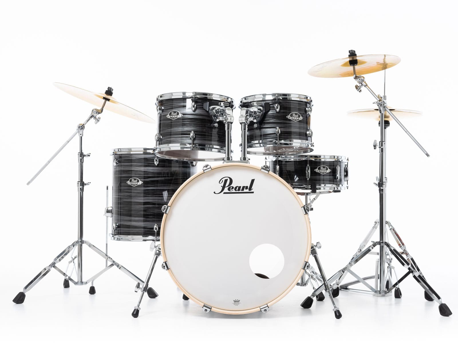 PEARL DRUMS EXPORT STAGE 22 GRAPHITE SILVER TWIST