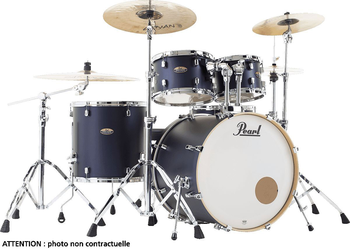 PEARL DRUMS DECADE MAPLE STAGE 22 ULTRAMARINE VELVET