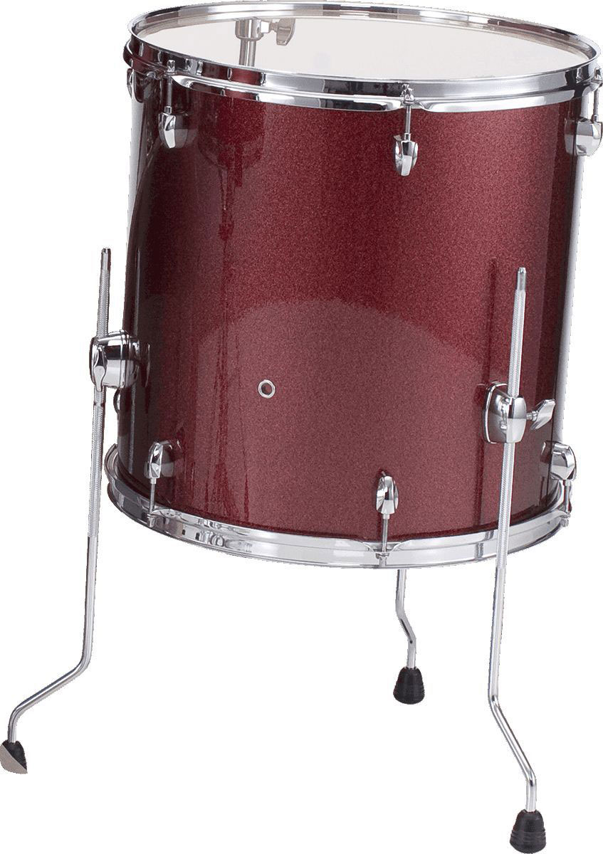 PEARL DRUMS EXPORT FLOOR TOM 16X16 BLACK CHERRY GLITTER