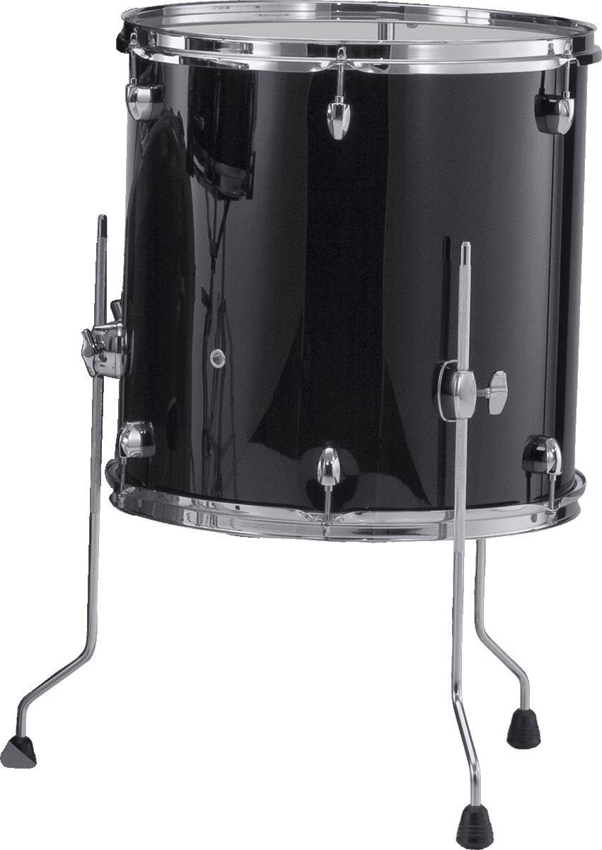 PEARL DRUMS EXPORT FLOOR TOM 18X16 JET BLACK