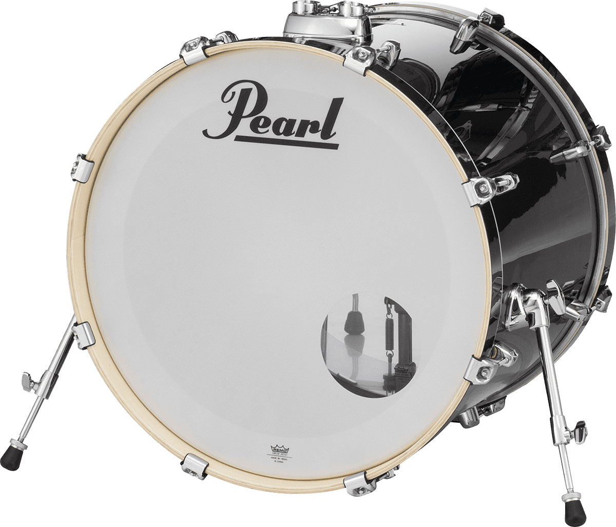 PEARL DRUMS EXPORT BASS DRUM 20X16 JET BLACK