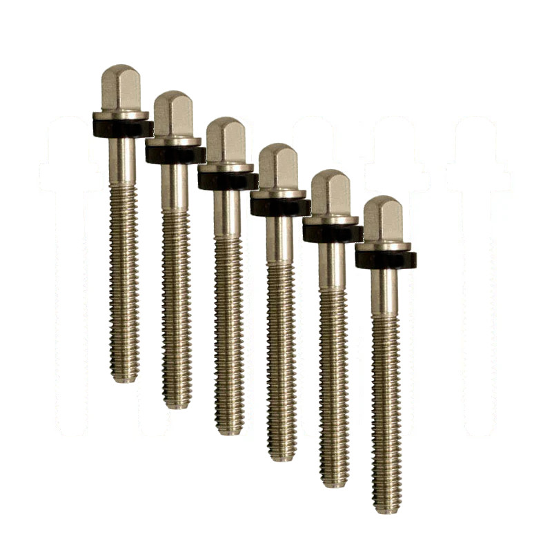 PEARL DRUMS HARDWARE SST5035/6 - STAINLESS STEEL TENSION RODS 35MM (X6)