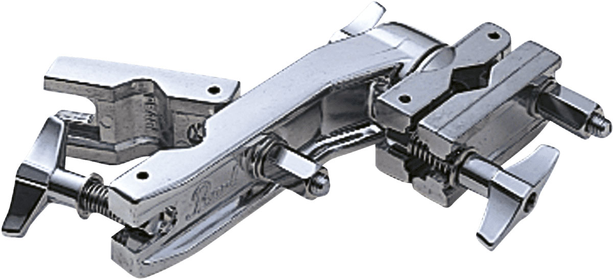PEARL DRUMS HARDWARE AX28 - Clamps Double Orientable - 1 Pince Pivotante + 1 En Ligne
