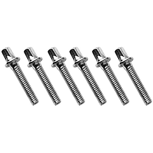 PEARL DRUMS HARDWARE SST5028-6 - STAINLESS STEEL TENSION RODS 28MM (X6)