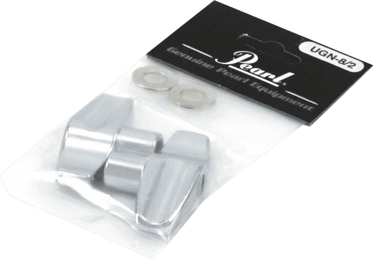 PEARL DRUMS HARDWARE UGN8-2 - M8 WING NUTS + WASHERS