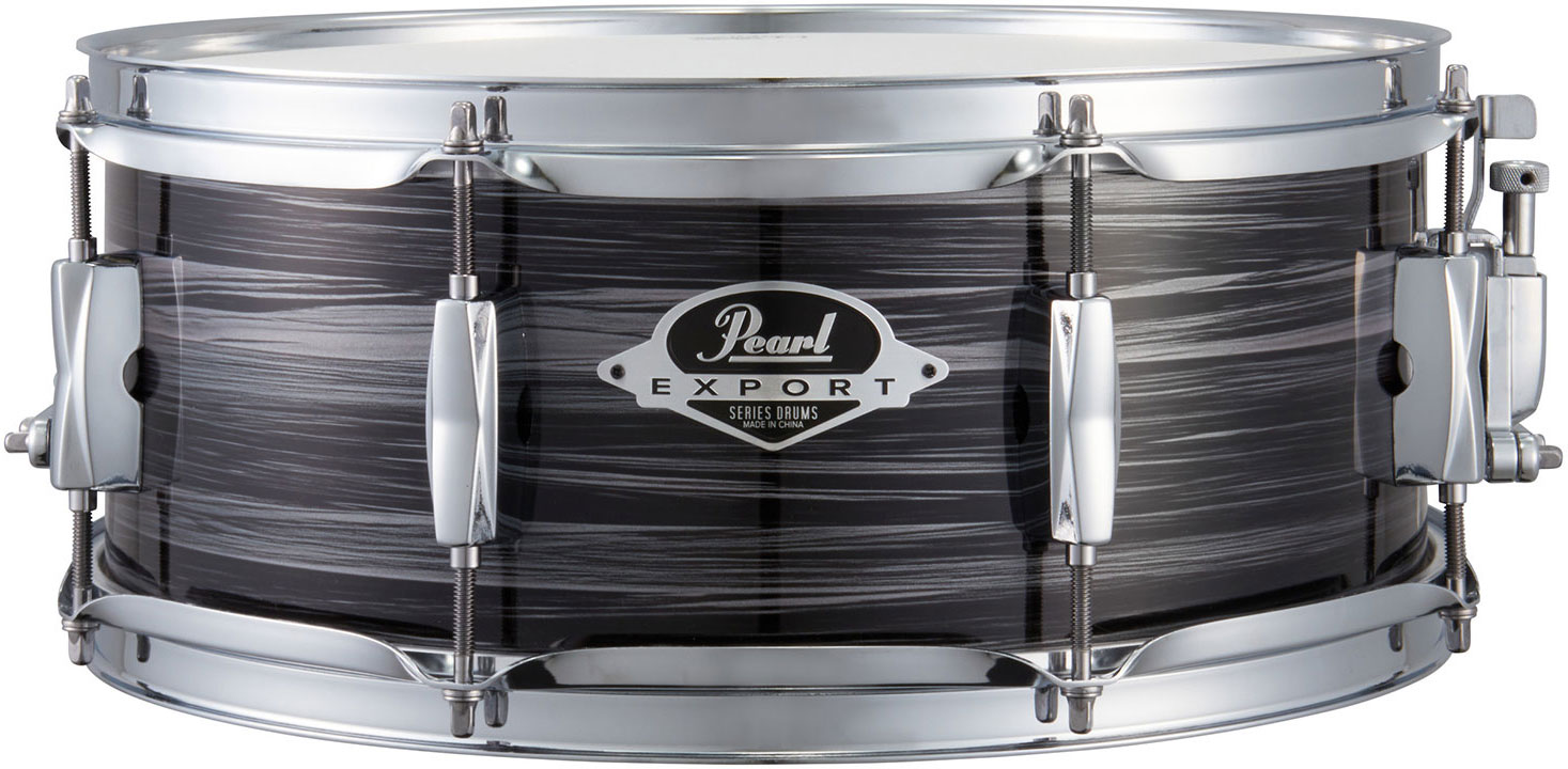 PEARL DRUMS EXPORT 14X5.5 GRAPHITE SILVER TWIST