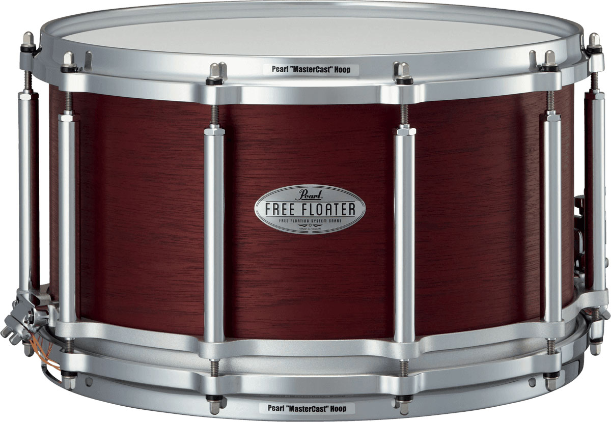 PEARL DRUMS FREE FLOATING TASK SPECIFIC 14X8 MAHOGANY
