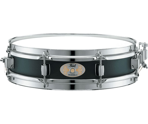 PEARL DRUMS Piccolo Acier Noir 13X3