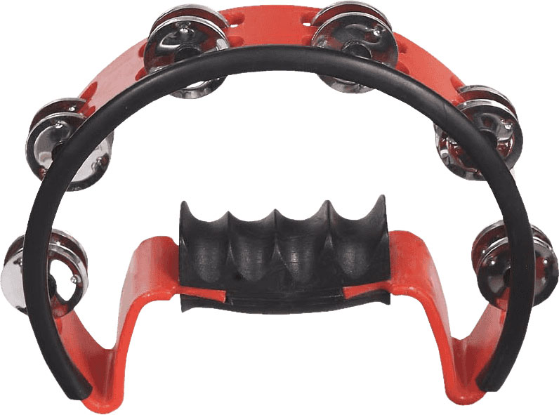 PEARL DRUMS PTM-50SHR ULTRA GRIP TAMBOURINE WITH STEEL JINGLES