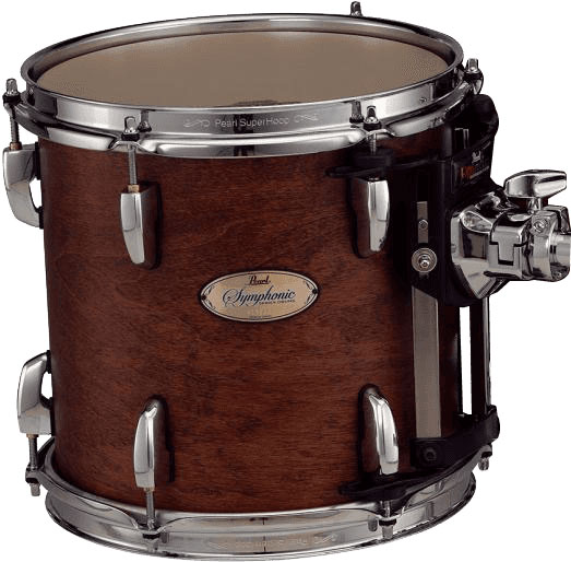 PEARL DRUMS SYMPHONIC CONCERT TOM 10X10 AFRICAN MAHOGANY + OPTIMOUNT