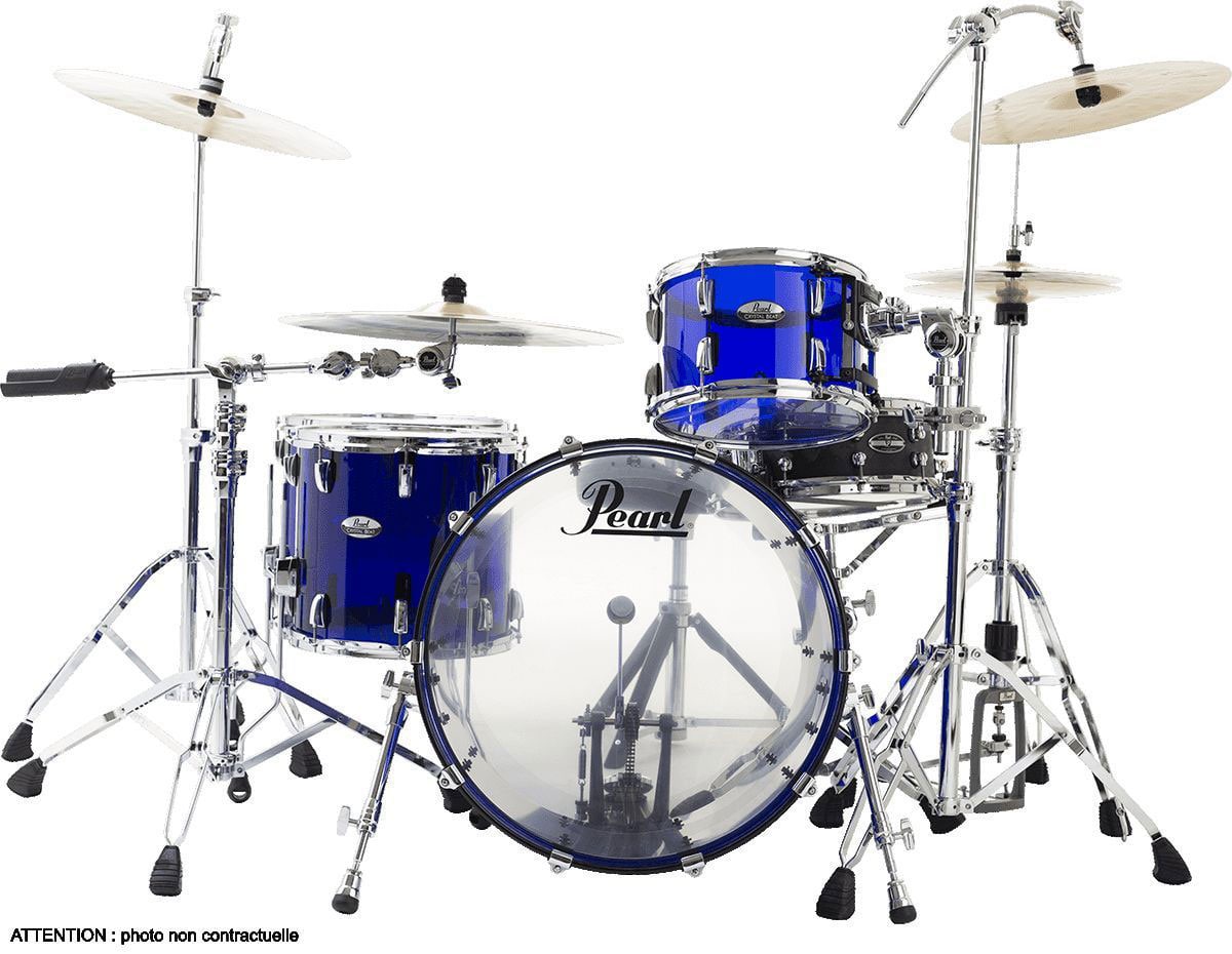 PEARL DRUMS CRYSTAL BEAT ROCK 22BLUE SAPPHIRE