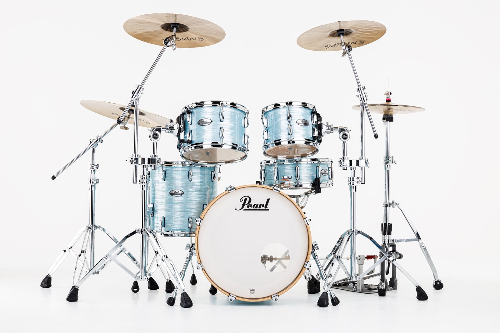 PEARL DRUMS PMX PROFESSIONAL MAPLE FUSION 20 ICE BLUE OYSTER