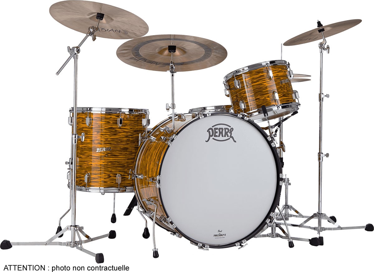 PEARL DRUMS PRESIDENT DELUXE ROCK 24 SUNSET RIPPLE
