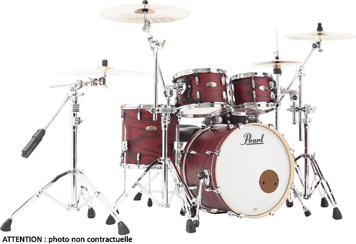PEARL DRUMS SESSION STUDIO SELECT FUSION 20 SCARLET ASH