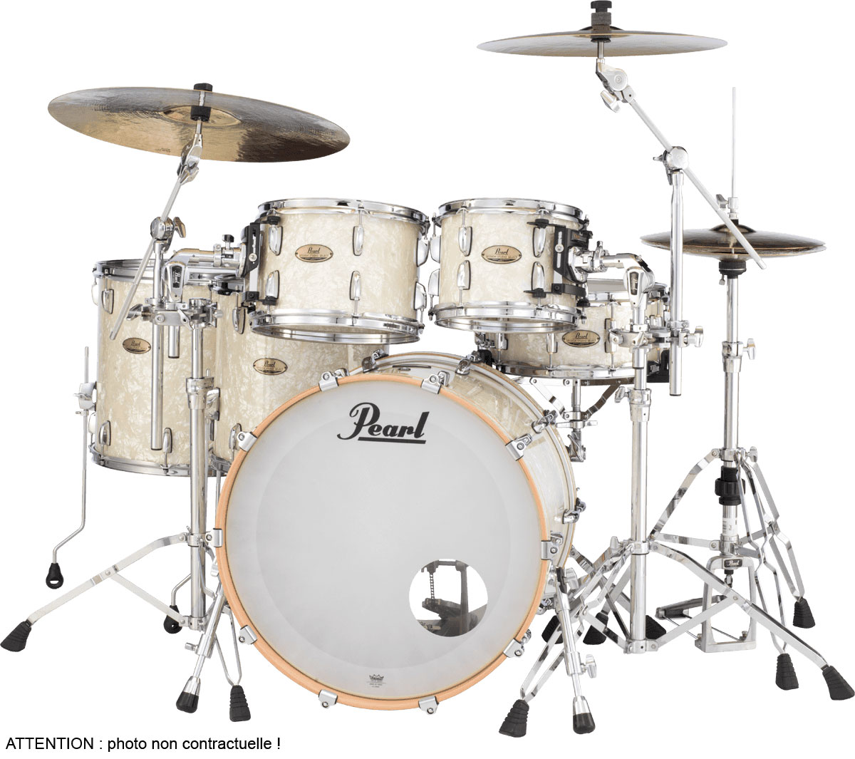 PEARL DRUMS SESSION STUDIO SELECT STAGE 22 NICOTINE WHITE MARINE PEARL