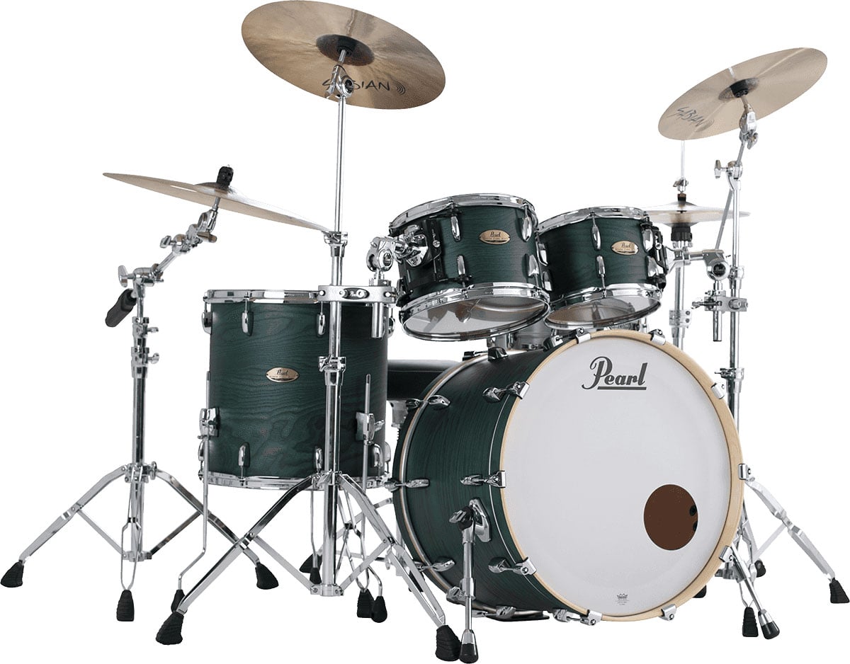 PEARL DRUMS SESSION STUDIO SELECT STAGE 22 EMERALD ASH