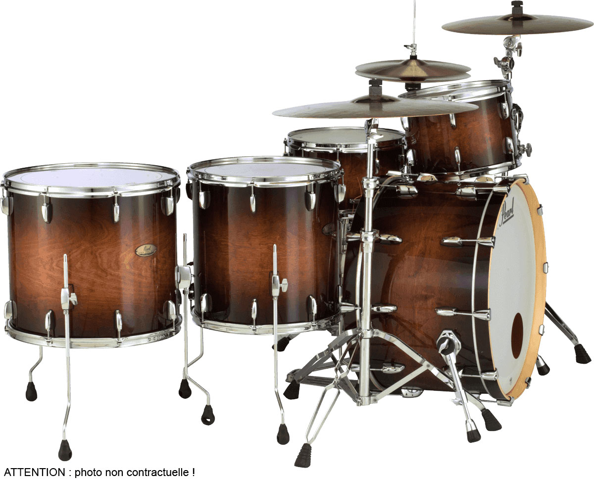 Pearl Drums Rock 24? 3 Futs Session Studio Select Gloss Barnwood Brown - Sts943xpc-314