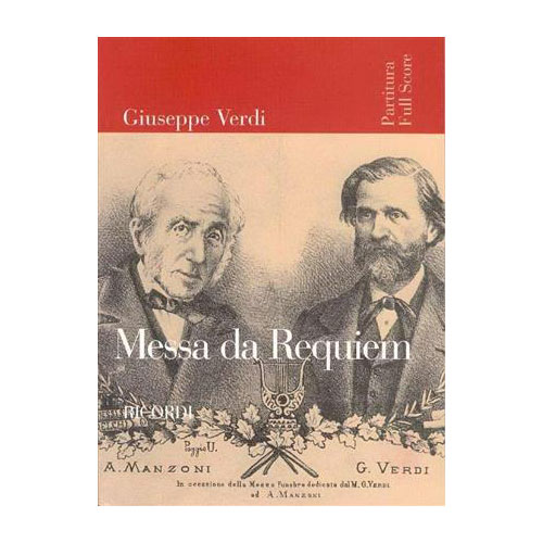 RICORDI VERDI G. - MESSA DA REQUIEM - CONDUCTEUR