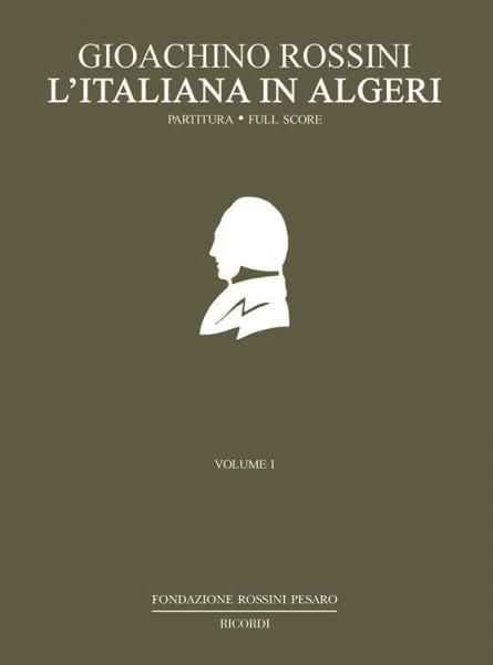 RICORDI ROSSINI G. - L'ITALIANA IN ALGERI - CONDUCTEUR