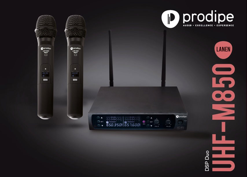 PRODIPE UHF M850 DSP DUO LANEN - Recondicionados