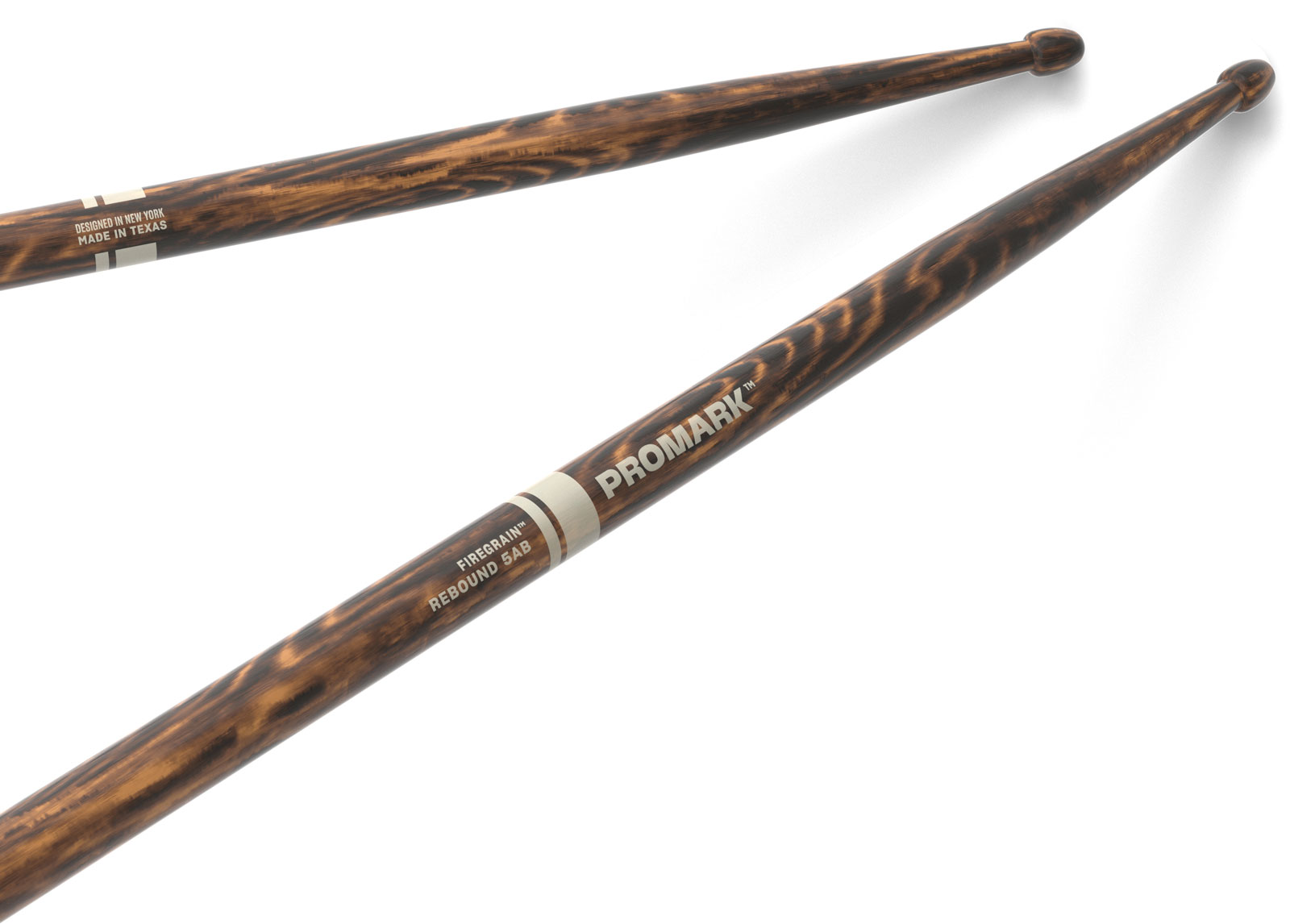 PRO MARK R5ABFG - Rebound 5AB FireGrain Hickory Drumstick, Acorn Wood Tip