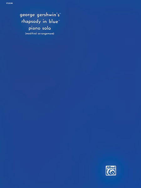 ALFRED PUBLISHING Gershwin George - Rhapsody In Blue - Piano Solo